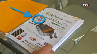 Journal de 13h de TF1 du 24/04/2013 : Energie solaire, attention aux arnaques